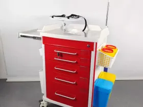 高效急救 | ABS全自动抢救推车 - 多功能配置与分区布局